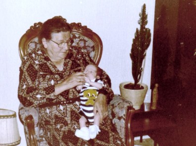 Moeder met Peter junior